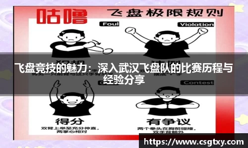 飞盘竞技的魅力：深入武汉飞盘队的比赛历程与经验分享